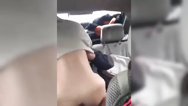 Fucked Asian Girlfriend in Car